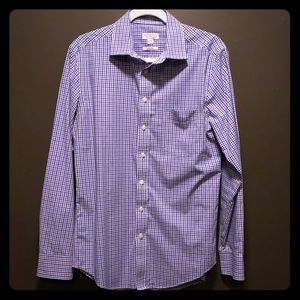 Men’s No-Iron Button-Down Dress Shirt In Medium
